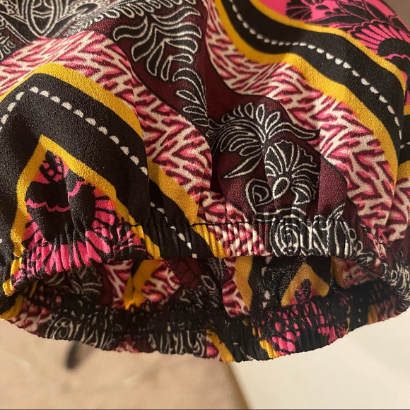 GIBSON LATIMER | DIAMOND BLOUSE WITH BLACK TASSELS - Picture 10 of 15